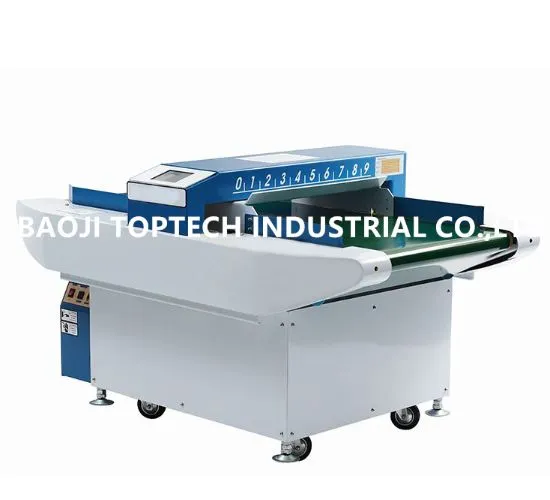 Advanced needle detector 630-D metal detector machine for garment,cloth,toys,shoes,fabric,textile product inspection