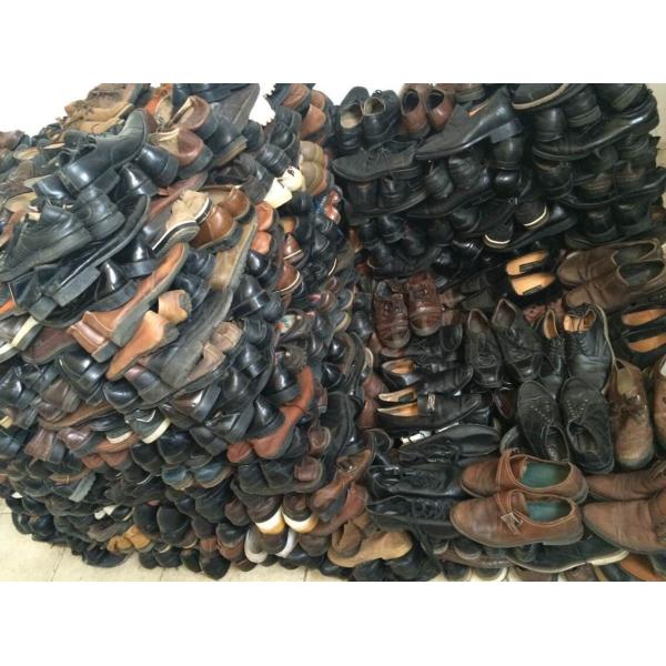 Second hand used shoes supplier in China leather shoes