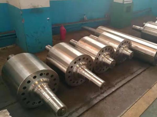 Smooth Alloy Steel Casting Parts Steel Wheel mill Roller With Quenching And Tempering Heat Treatment