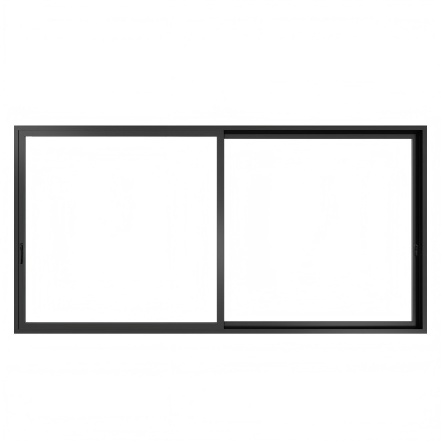 Aluminum Typhoon Proof Thermal Insulation Heavy Duty Sliding Door for Patio