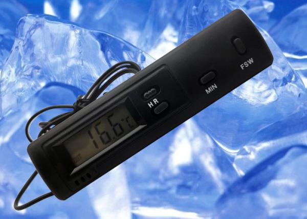 Electronic Cooler Instant Read Thermometer Black Color Mini Size Easy To Carry