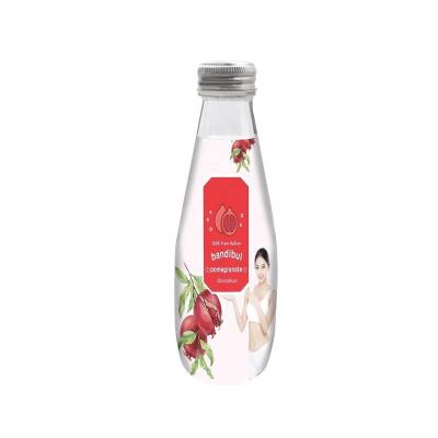 Boisson au goût rafraîchissant Jus bouteille Aloe Vera Jus processus de fabrication Couleur verdâtre 202mm