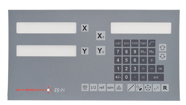 Отсчет Easson Dro шлифовального станка оси ES14 2 филируя цифровой