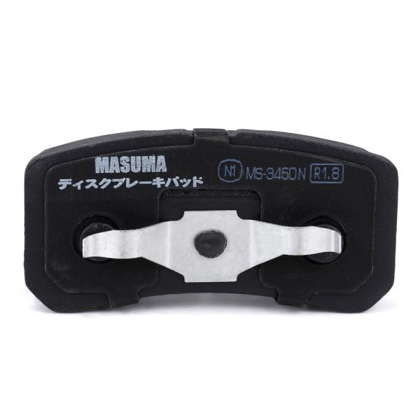 Les plaquettes de frein à disque avant MR510544 V2018671AA pour MITSUBISHI OUTLANDER II CW W par MASUMA