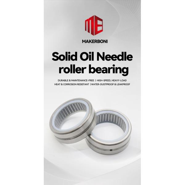 Rodamientos de rodillos de aguja Rodamientos de aceite sólido Máquinas industriales de alimentos Capacidad Molino de pellets