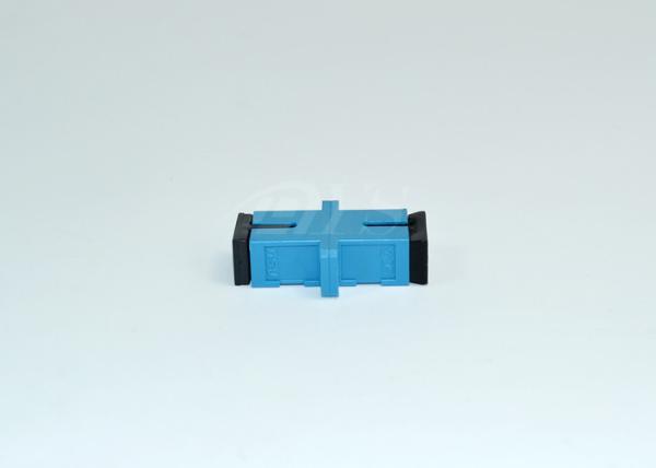 SC blue Singlemode Simplex Fiber Optic Adapter For Fiber To the Home