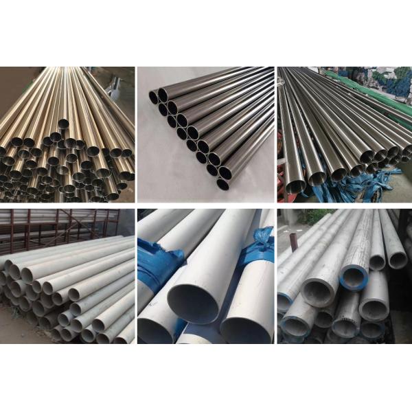 1 pulgada 2 pulgadas 3 ronda de acero inoxidable de Astm A312 TP316 TP316L del tubo de la pulgada tubular