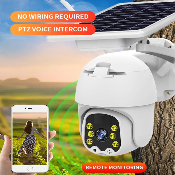 Glomarket Tuya 4G US/AU Smart Camera Two Ways Voice Intercom  For Outdoor Ip Cctv Wireless Smart Security Camera System