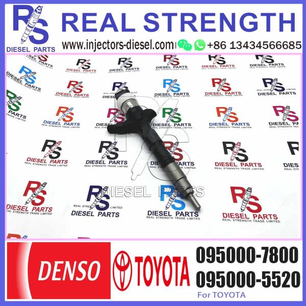 Горячий 2KD-FTV дизельный топливный инжектор 23670-30310 DENSO 9709500-780 095000-7800 для DENSO TOYOTA HILUX 2.5L