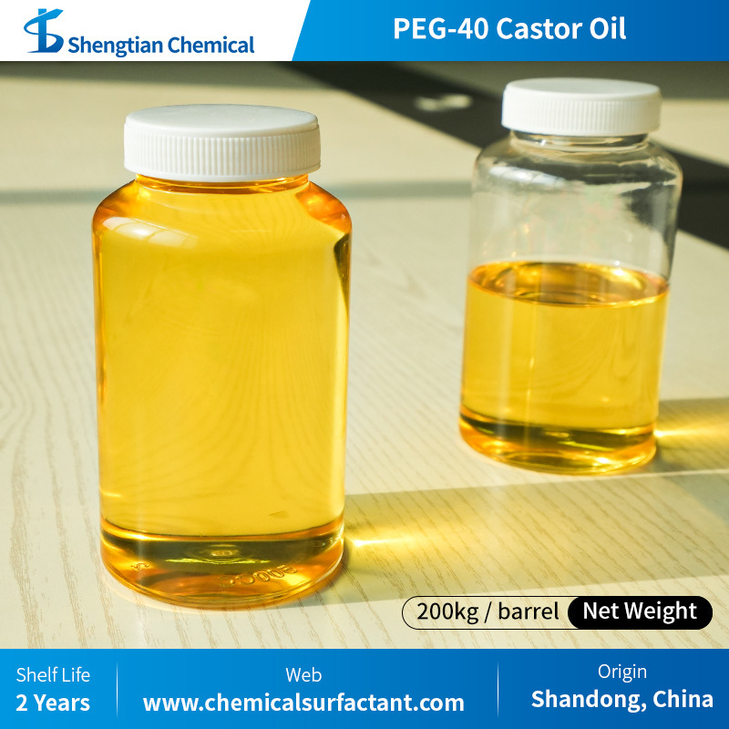 Polyoxyethylene Castor Oil PEG-40 Castor Oil CAS 61791-12-6 High Performance