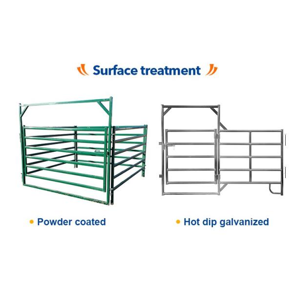 Оптоваяа цена 1.6M гальванизированная лошадь поголовья скотин сваренная панелями овцы ограждают панели для фермы