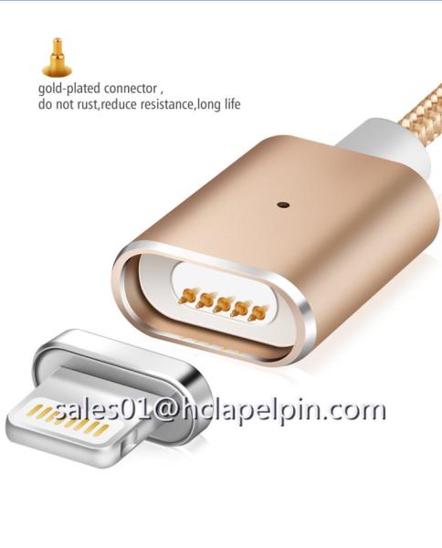 2017 2.4 amp for iphone usb cable high speed charge adapter charger magnetic usb cable charging