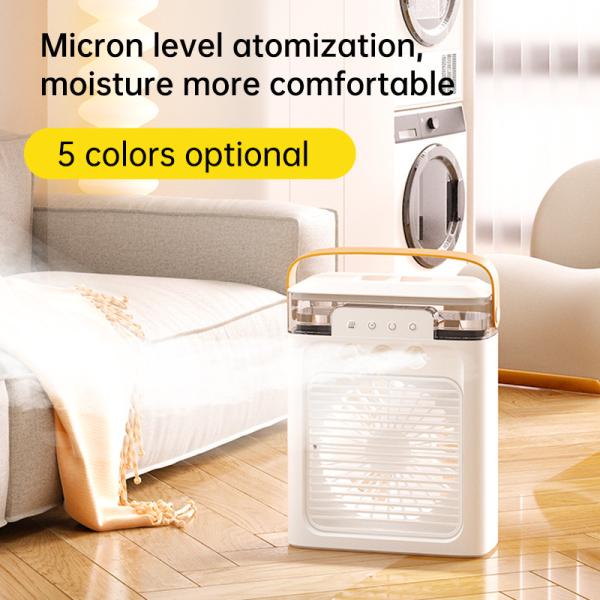 6inch Rechargeable Fold USB Mini Tower Fan with Air Cooler Control Manual Switch