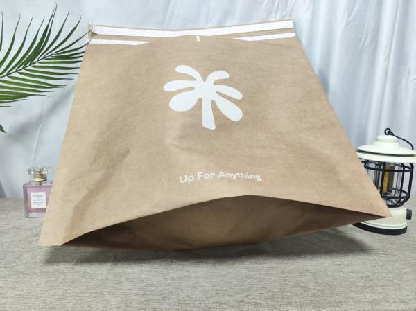 Recycled Square Bottom Paper Bag Paper Packaging Envelopes Customizable