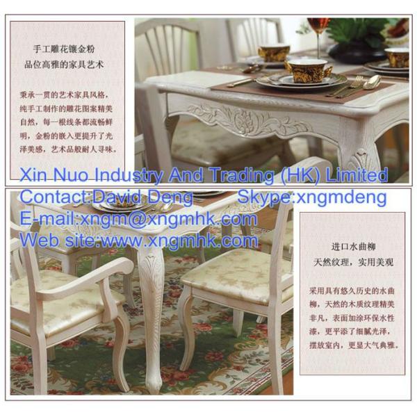 Wooden dining tables and chairs, long wooden dining table, wood furniture Restaurant