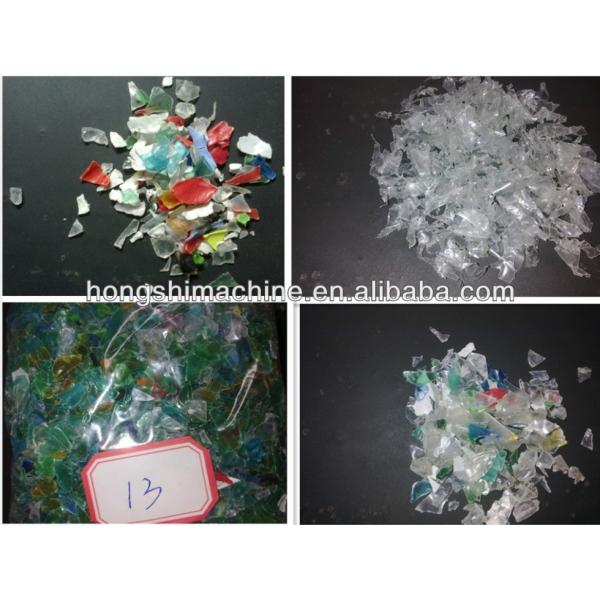 Wet Plastic Recycle Machine Dryer Stainless Steel Structure