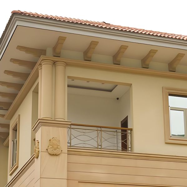 EPS Architectural Ornamental Exterior Cornice Moulding EPS Foam Cornice