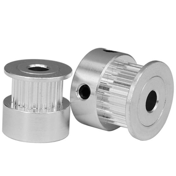 Silver GT2 Pitch 2mm Width 6mm 2GT 16 Tooth Pulley Aluminum alloy
