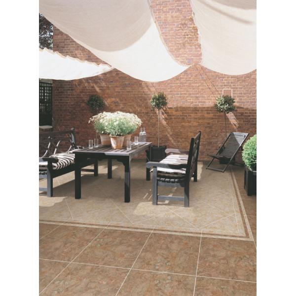 Discoloration Porcelain Marble Tile / Ceramic Wall Tile Strong Hardness