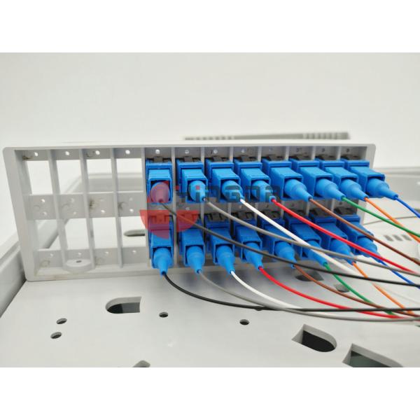 24 коробки с отрезками провода переходника СК/УПК, белизна доступа волокна портов терминальных коробки распределения Сплиттер 1*8 1*16