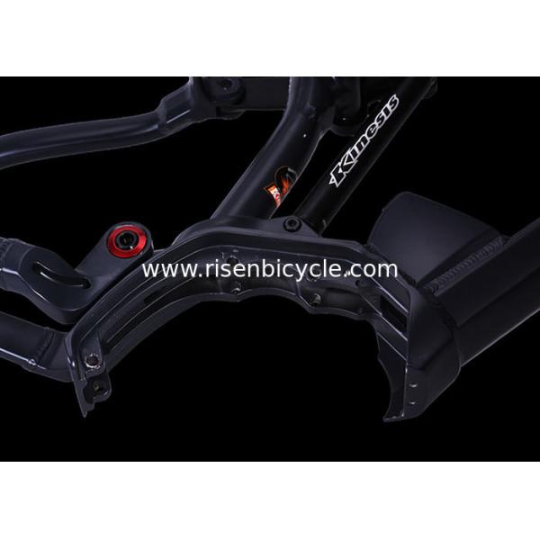 27.5er Плюс AM Полная подвеска Электрический велосипед Рамка Shimano E8000 Средний привод Система Эбики