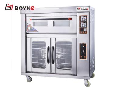 Baking And Fermentation Conjoined Electric Oven Deck Oven With Proffer For Bread Shop