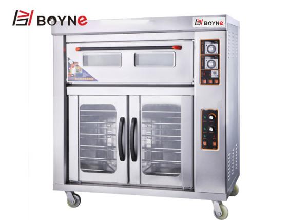 Baking And Fermentation Conjoined Electric Oven Deck Oven With Proffer For Bread Shop