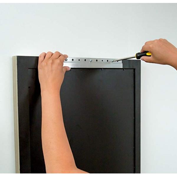 Безопасное монтирование акустических панелей с штампованным алюминиевым клипом Z и взаимосвязанными скобками