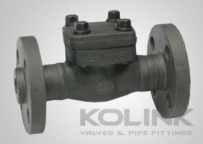 Alta pressão de aço forjada da capota PSB do selo de pressão da válvula de verificação do balanço