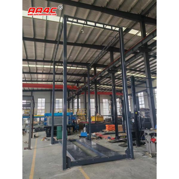AA4C 4 post high rise parking lift to Switzerland 5.5m 3.0T Auto Elevator Cross Floor Lift Car Parking Lift