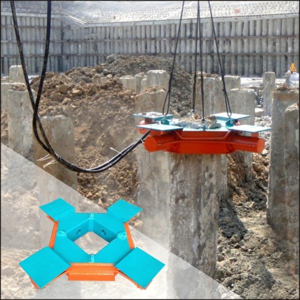 Cutting concrete pile head machine BYP500S Concrete foundation pile Hydraulic pile breaker