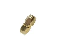 Máquina coladora reusável da mangueira do ar de bronze de Flexeel Soild para a mangueira de uma identificação de 3/8 de polegada