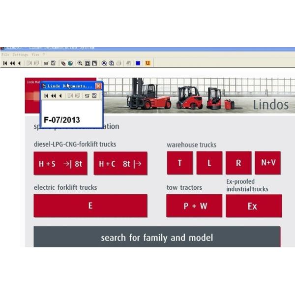 Инструменты для Линде, каталог деталей EPC грузоподъемника поддержки Майкрософт диагностические
