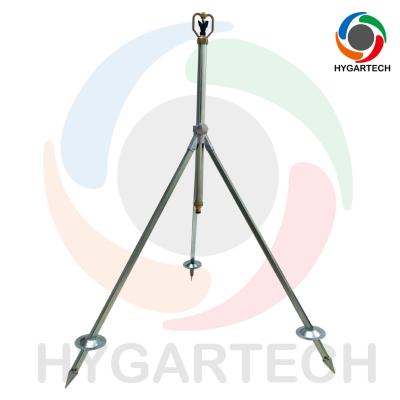 Steel Metal Triangle Stand With Butterfly Sprinkler For Gardening And Irrigation