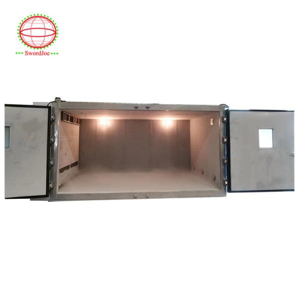 Modular Solid Walk In Environmental Test Chamber For Automotive Parts Customized Parts