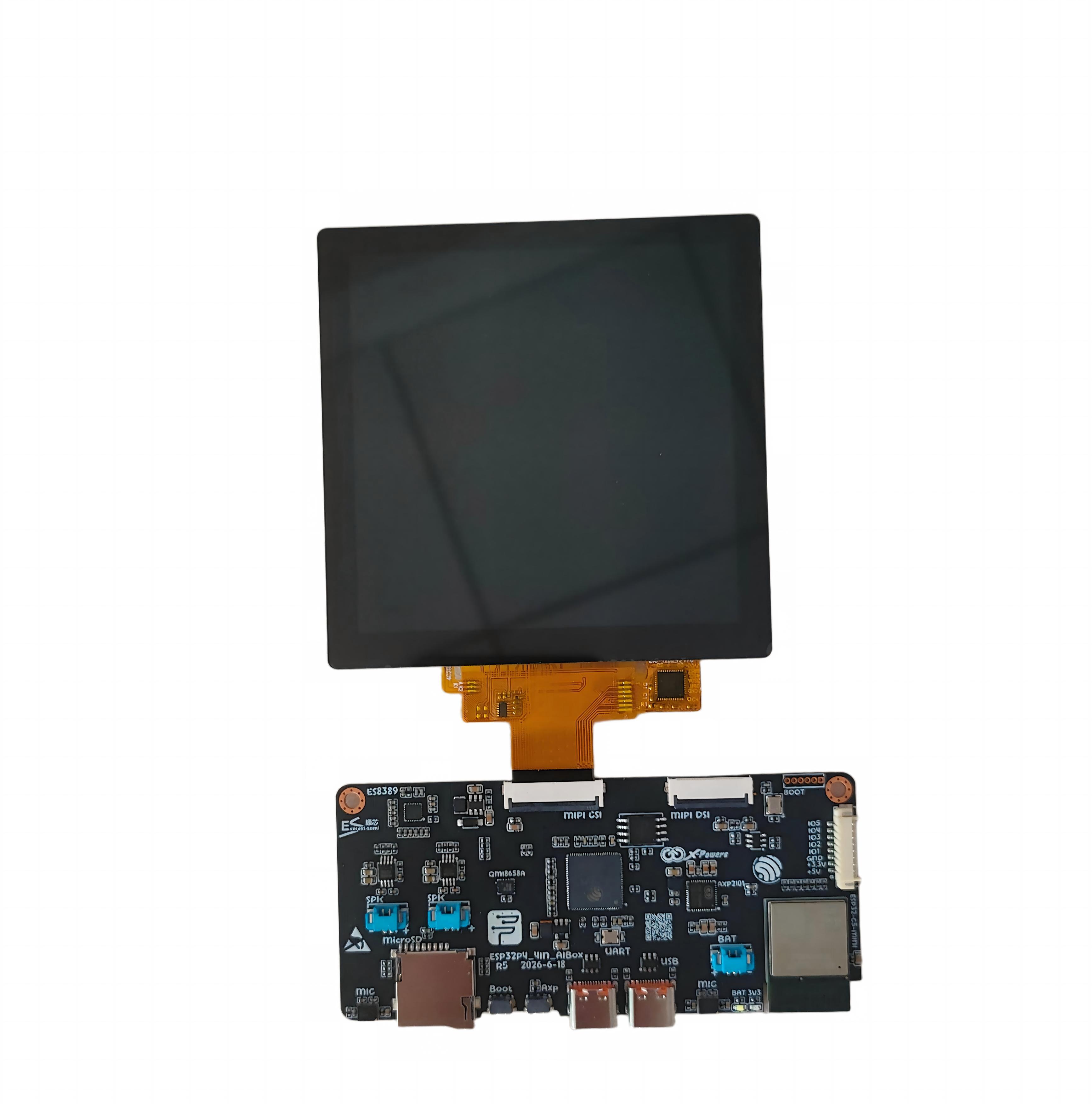 ESP32P4 board 5 Inch Square TFT Display Module with 720*720 Resolution and MIPI Interface