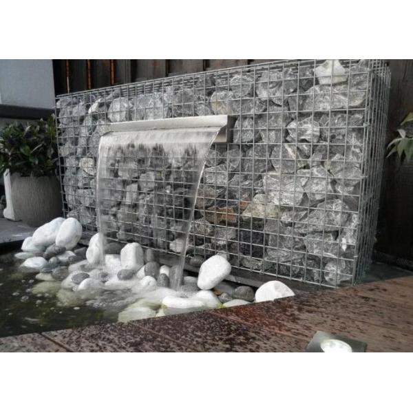 Коробка Габион сада каменной подпорной стенки декоративная гальванизированная