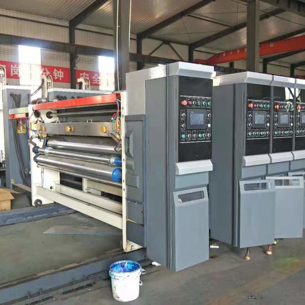 Corrugated Cardboard Flexo Printer Slotter Die Cutter Carton Box Making Machine