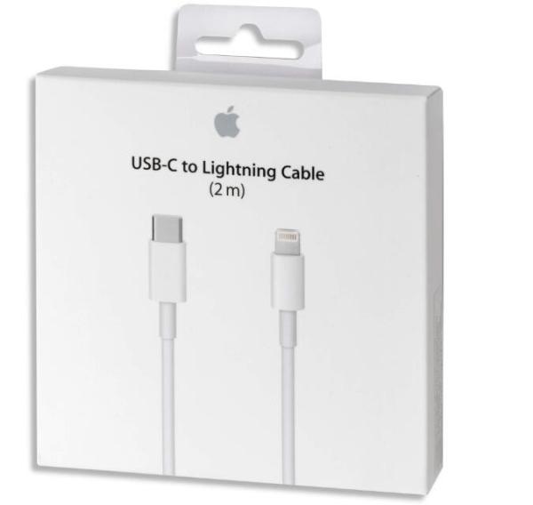 original Apple USB-C to Lightning Cable, original USB C lightning cable, Apple USB C cable, 2M USB-C to lightning cable