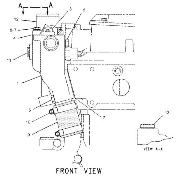 1154223 115-4223 C7 Thermostat régulateur de température de l'eau pour pièces de moteur de pelleteuse