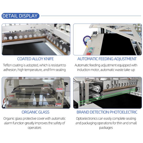 450L Automatic L Type Sealing Shrink Luggage Wrapping Machine for Customer Requirements