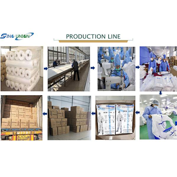 Не сплетенные Coveralls медицинской одежды здоровья устранимые с клобуком