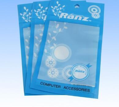 Full Printing  Wholesale high quality Plastic packaging bag with zip lock for mobile phone case