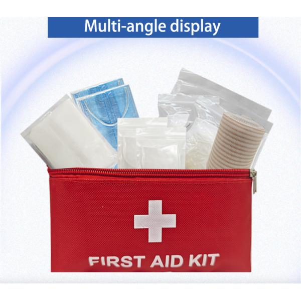 First Aid Training Kit with Emergency Medical Supplies Including Triangular Bandage and CPR Accessory Accessories