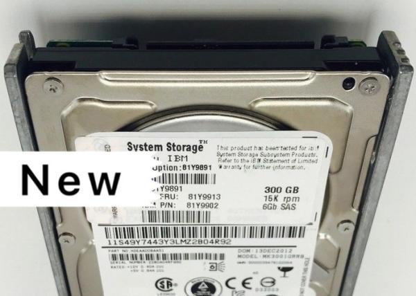 15K RPM 6GB IBM Hard Disk SAS 2.5 81Y9891 81Y9902 81Y9913 1 Year Warranty