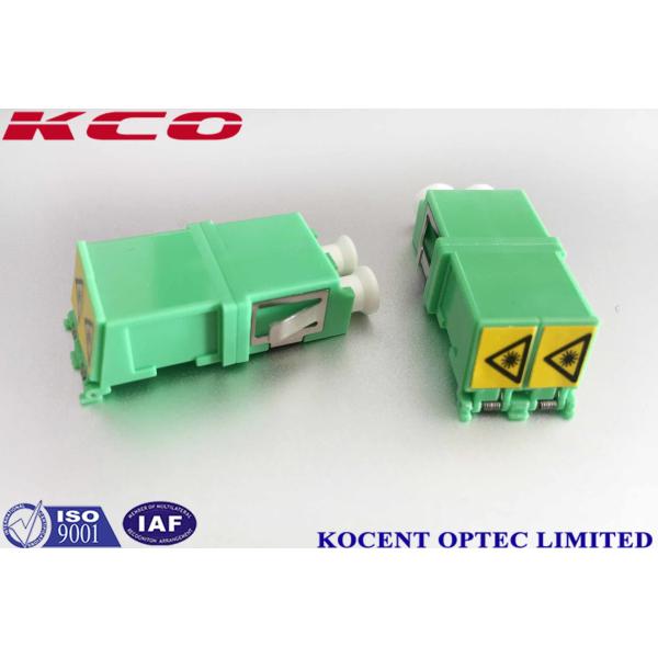 Single Mode Optical Fiber Adapter Duplex Auto Shutter LC/APC LC/UPC Without Flange Coupler