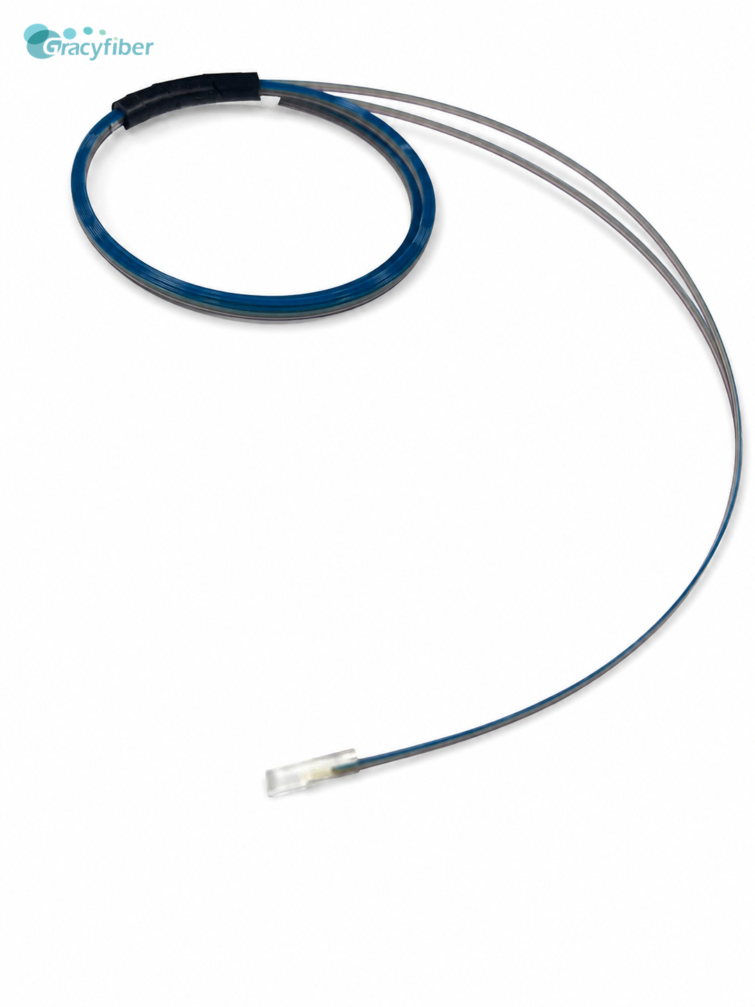 1260nm - 1625nm MFD Matched Fiber Array Low Coupling Loss High Precision Waveguide Chip Coupling