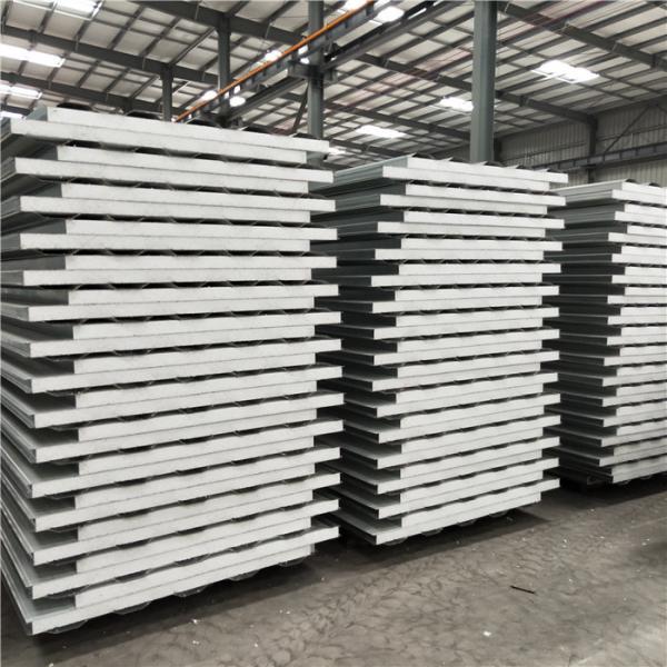 2017 new design 1150mm corrugated eps sandwich wall panel for container house