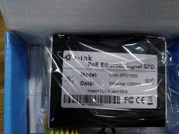 Protecteur de montée subite de PoE pour 10/100/1000M Ethernet