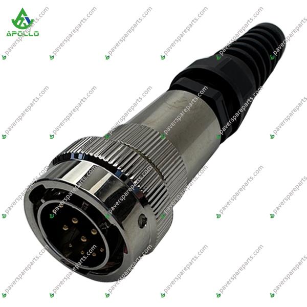 Résistance à la température Pièces de rechange pour paveur Apollo Antirouille Connecteur baïonnette 12 broches